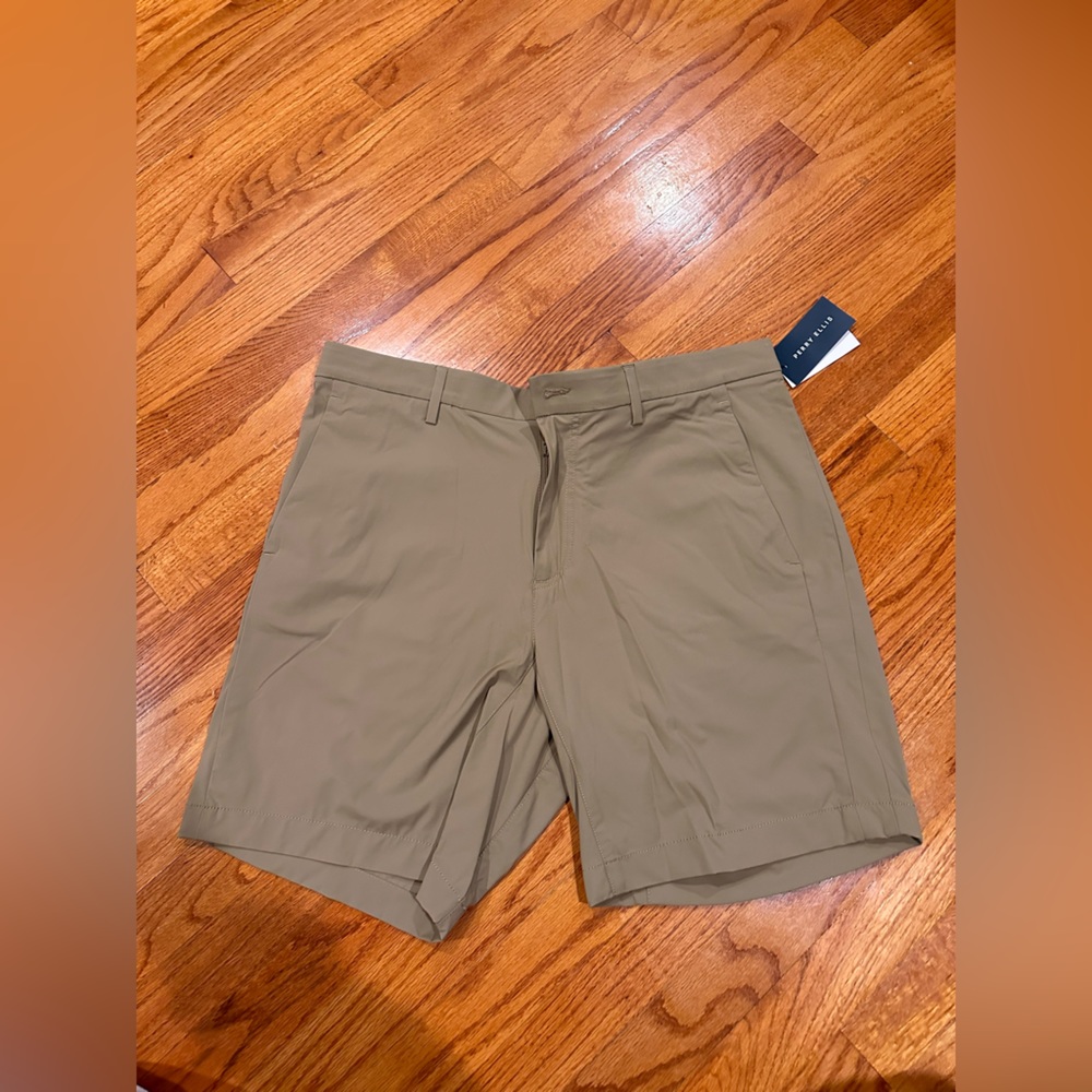 Mens Khaki Shorts